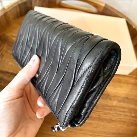 Miu Miu (by Prada) Nappa Leather Large Wallet - Picture 6 of 10